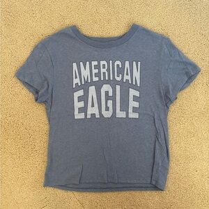 American Eagle Women’s Blue Lose Tee XS